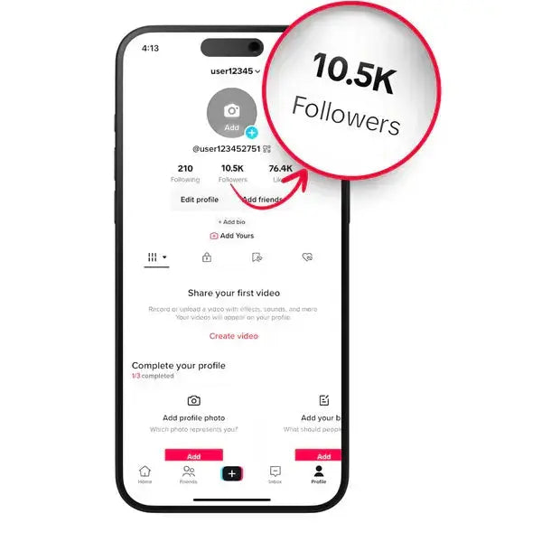 Compte TikTok entièrement monétisé The Boost