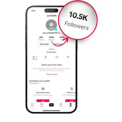 Compte TikTok entièrement monétisé The Boost